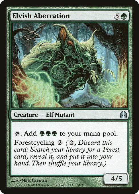 Elvish Aberration · Commander 2011 151/318