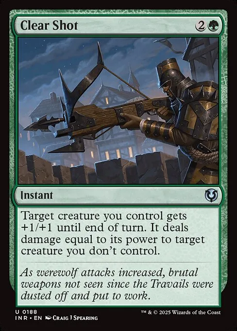 Clear Shot · Innistrad Remastered 188/495