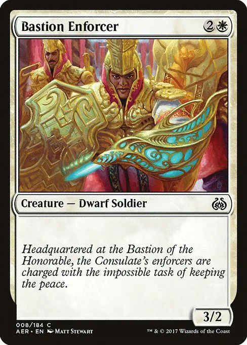 Bastion Enforcer · Aether Revolt 8/197