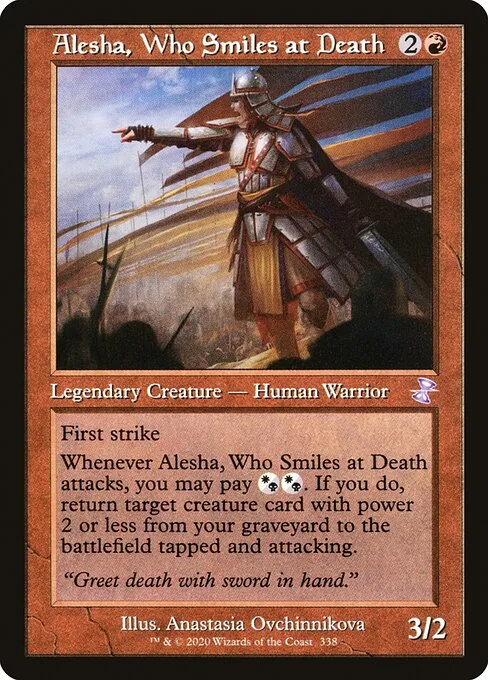 Alesha, Who Smiles at Death · Time Spiral Remastered 338/411