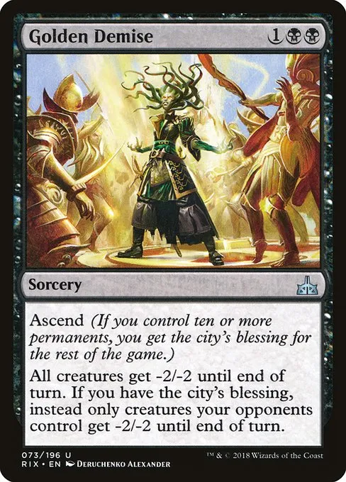 Golden Demise · Rivals of Ixalan 73/205