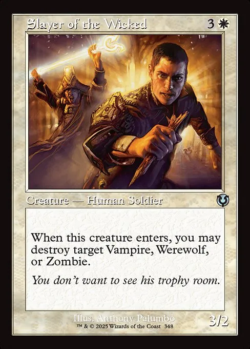 Slayer of the Wicked · Innistrad Remastered 348/495