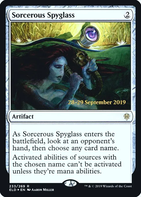 Sorcerous Spyglass · Throne of Eldraine Promos 233s/138
