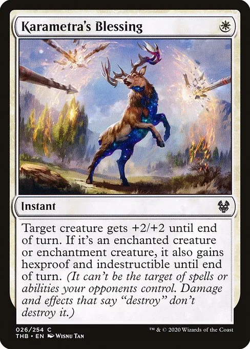 Karametra's Blessing · Theros Beyond Death 26/358