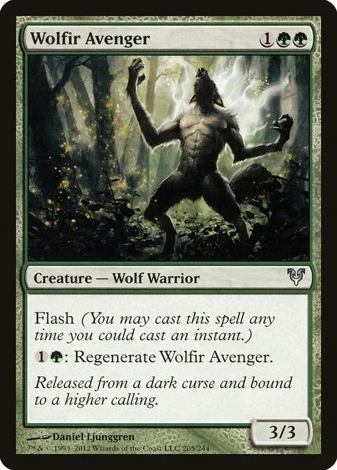 Wolfir Avenger · Avacyn Restored 205/244