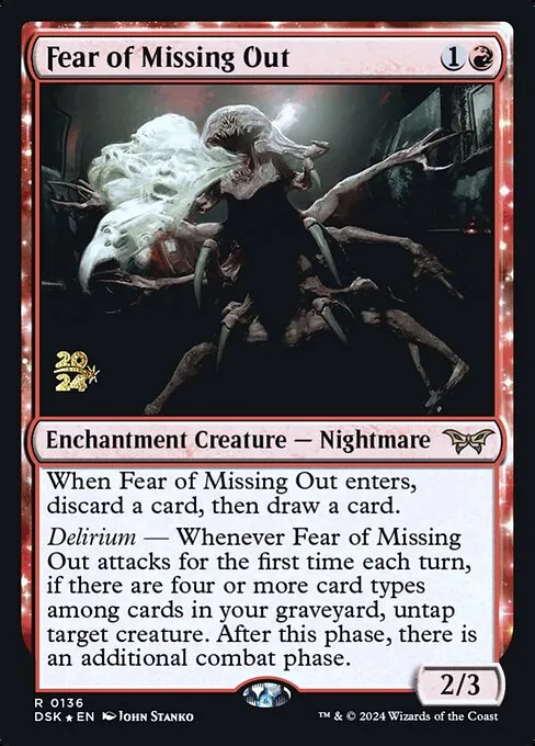 Fear of Missing Out · Duskmourn: House of Horror Promos 136s/160