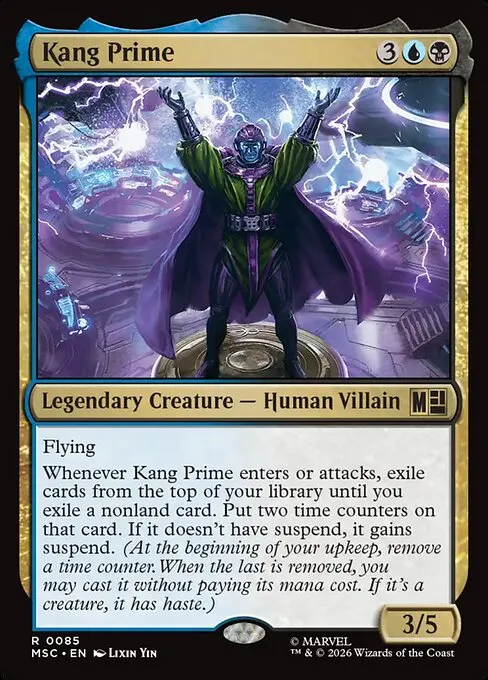 Kang Prime · Marvel Super Heroes Commander 85/9