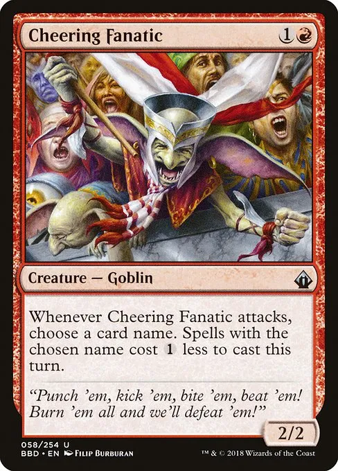 Cheering Fanatic · Battlebond 58/256