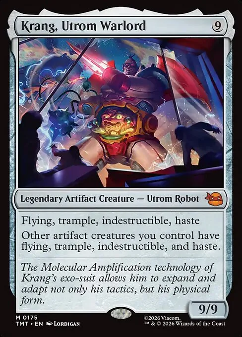 Krang, Utrom Warlord · Teenage Mutant Ninja Turtles 175/320