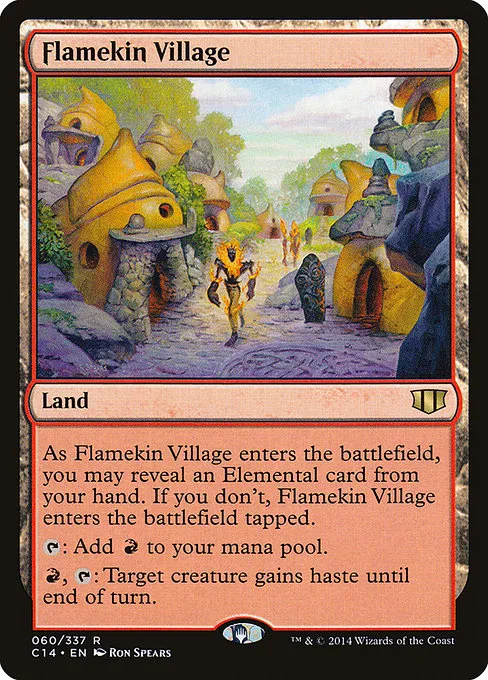 Flamekin Village · Commander 2014 60/337