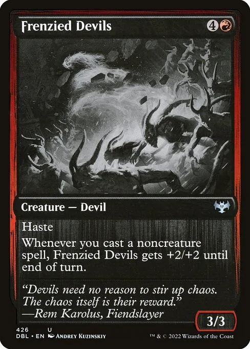 Frenzied Devils · Innistrad: Double Feature 426/535