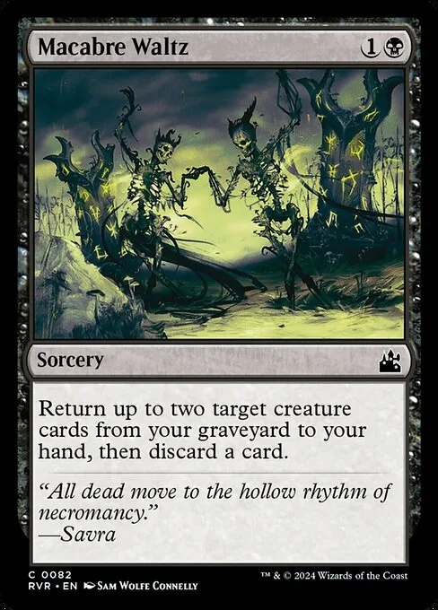 Macabre Waltz · Ravnica Remastered 82/531