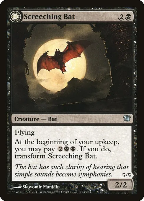 Screeching Bat // Stalking Vampire · Innistrad 114/264