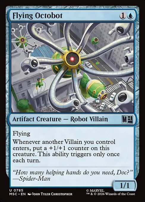 Flying Octobot · Marvel Super Heroes Commander 785/9
