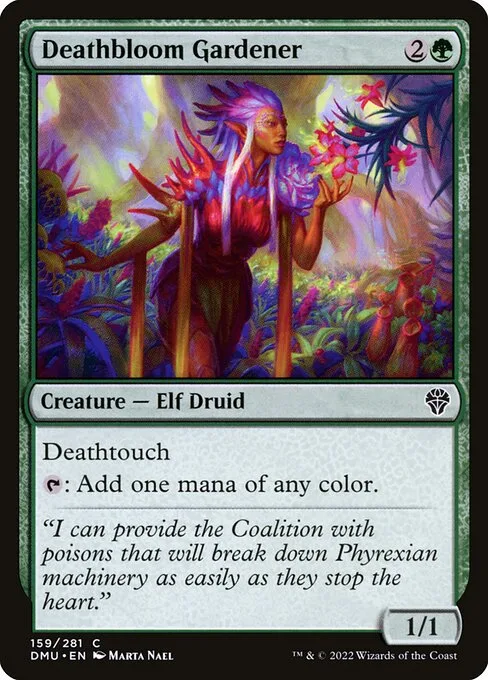 Deathbloom Gardener · Dominaria United 159/453