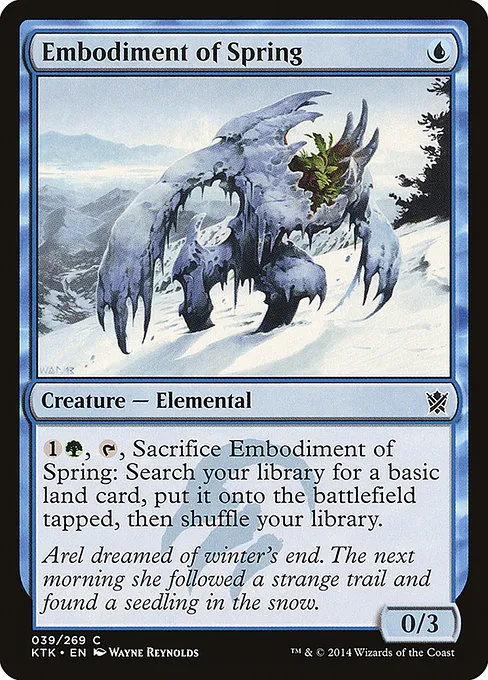 Embodiment of Spring · Khans of Tarkir 39/293