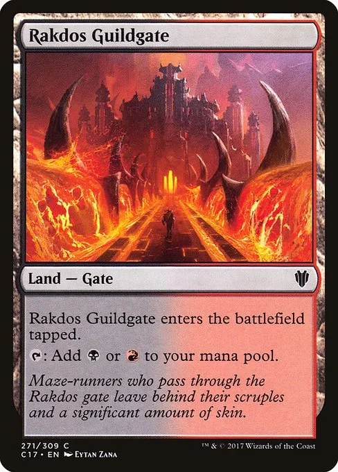 Rakdos Guildgate · Commander 2017 271/309