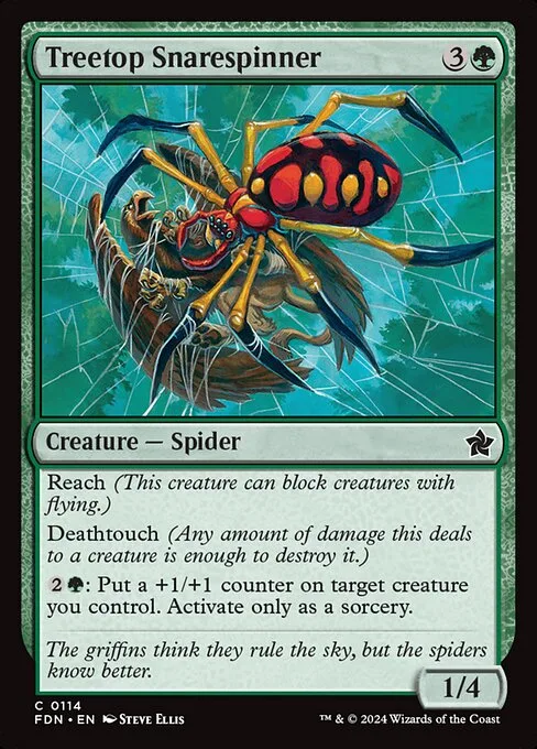 Treetop Snarespinner · Foundations 114/771