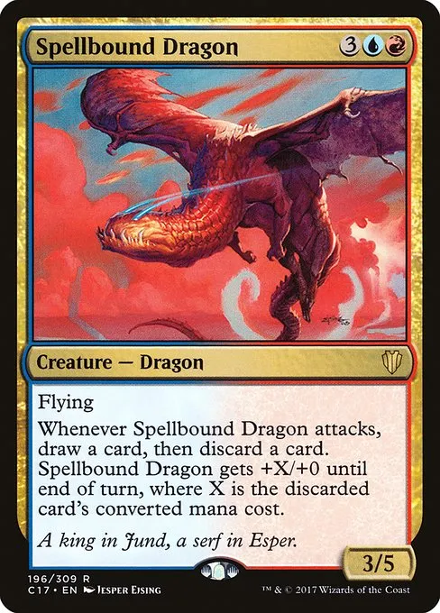 Spellbound Dragon · Commander 2017 196/309