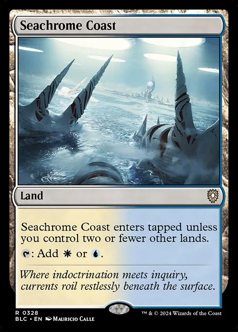 Seachrome Coast · Bloomburrow Commander 328/356