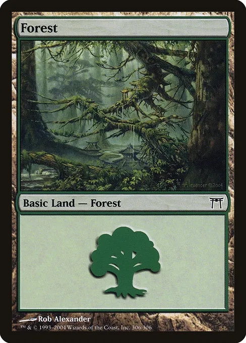 Forest · Champions of Kamigawa 306/307