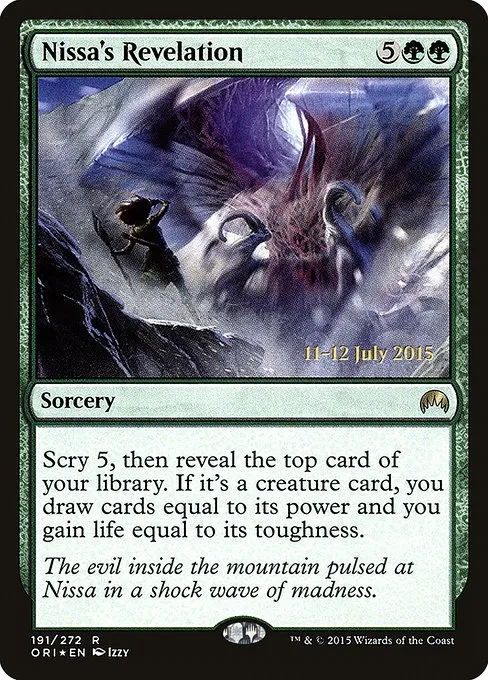Nissa's Revelation · Magic Origins Promos 191s/54