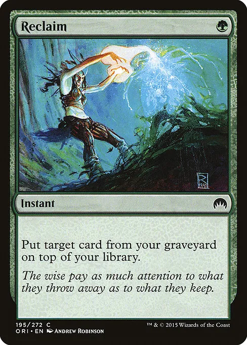 Reclaim · Magic Origins 195/288