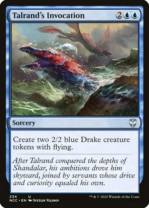 Talrand's Invocation · New Capenna Commander 234/447
