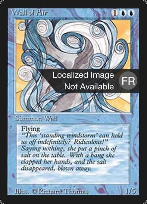 Wall of Air · Foreign Black Border 90/307