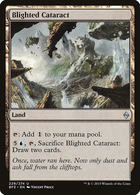 Blighted Cataract · Battle for Zendikar 229/299