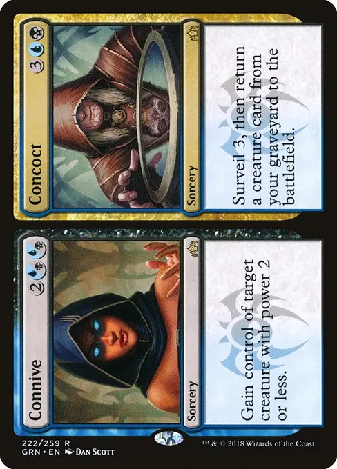 Connive // Concoct · Guilds of Ravnica 222/273
