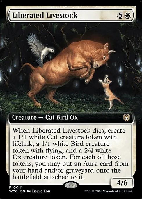 Liberated Livestock · Wilds of Eldraine Commander 41/173