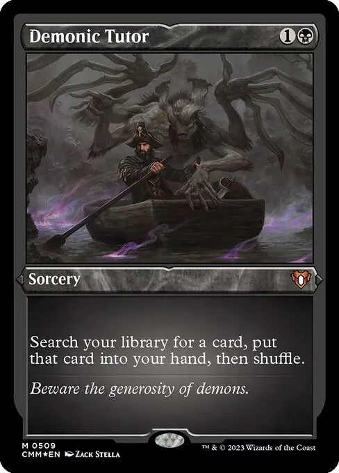Demonic Tutor · Commander Masters 509/1067
