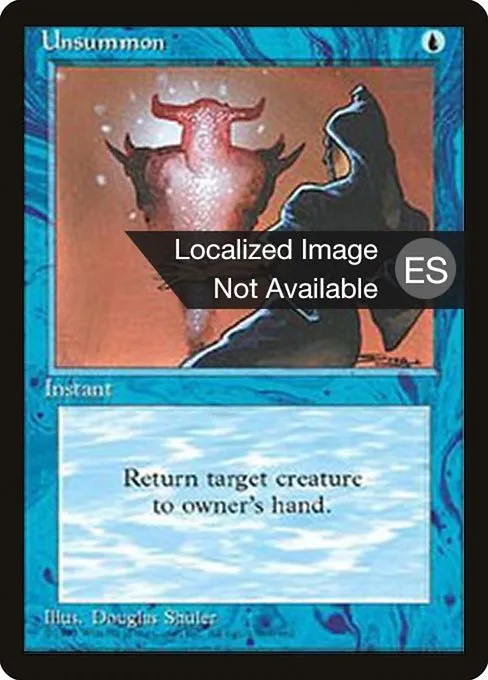 Unsummon · Fourth Edition Foreign Black Border 111/378