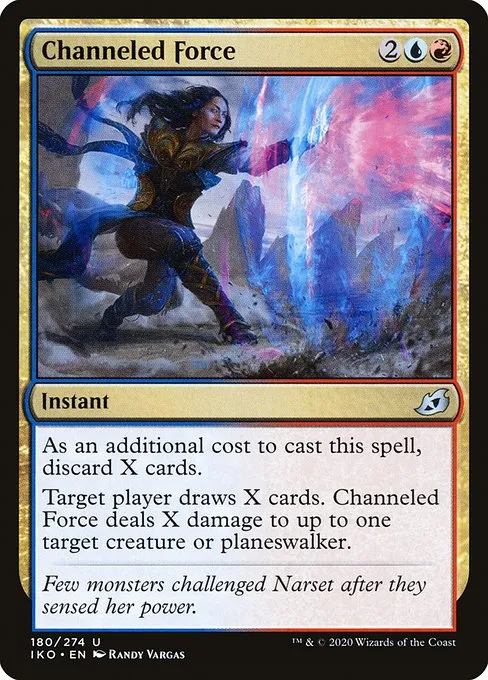 Channeled Force · Ikoria: Lair of Behemoths 180/390
