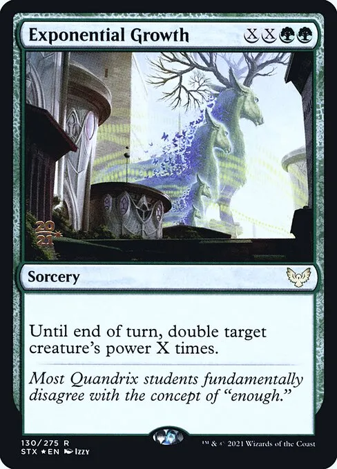 Exponential Growth · Strixhaven: School of Mages Promos 130s/164