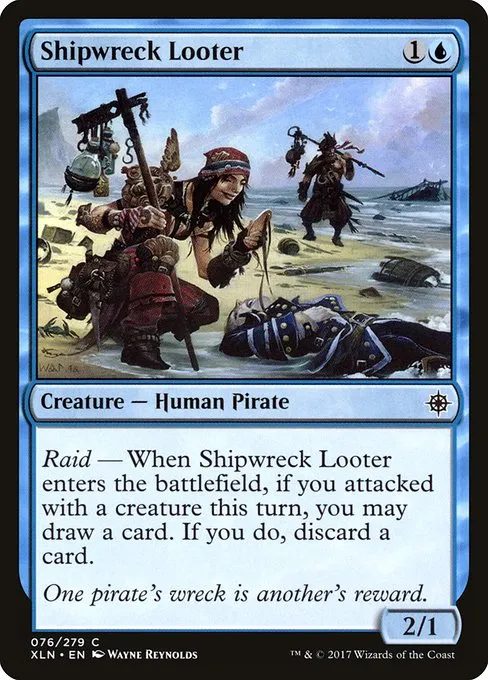 Shipwreck Looter · Ixalan 76/289