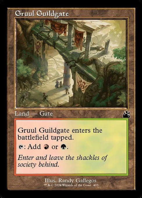 Gruul Guildgate · Ravnica Remastered 403/531