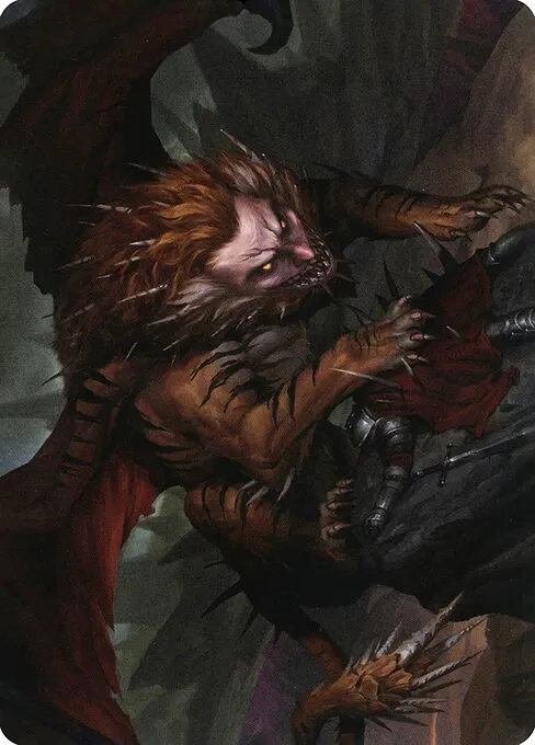 Manticore // Manticore · Adventures in the Forgotten Realms Art Series 6/81