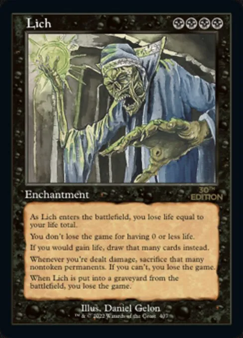 Lich · 30th Anniversary Edition 407/594