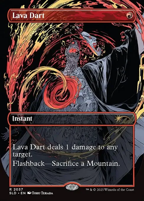 Lava Dart · Secret Lair Drop 2037/2547