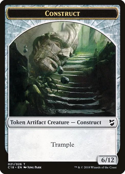 Construct · Commander 2018 Tokens 21/26