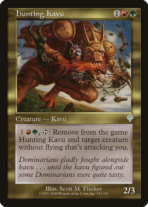 Hunting Kavu · Invasion 252/354