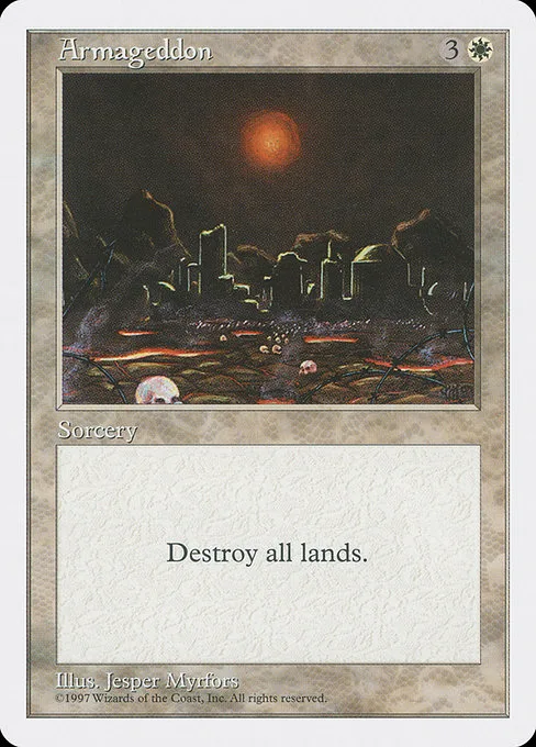 Armageddon · Fifth Edition 7/460