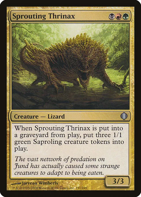 Sprouting Thrinax · Shards of Alara 197/250