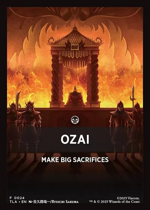 Ozai · Avatar: The Last Airbender Jumpstart Front Cards 24/46