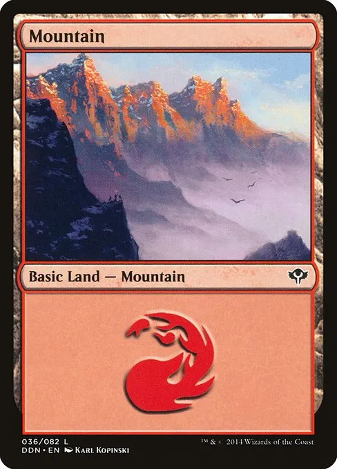 Mountain · Duel Decks: Speed vs. Cunning 36/82