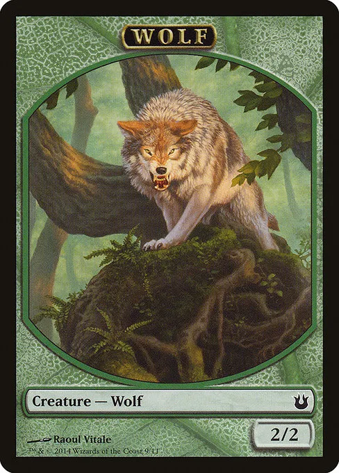 Wolf · Born of the Gods Tokens 9/11