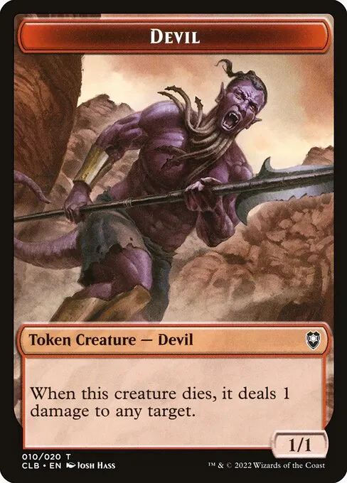 Devil · Battle for Baldur's Gate Tokens 10/51
