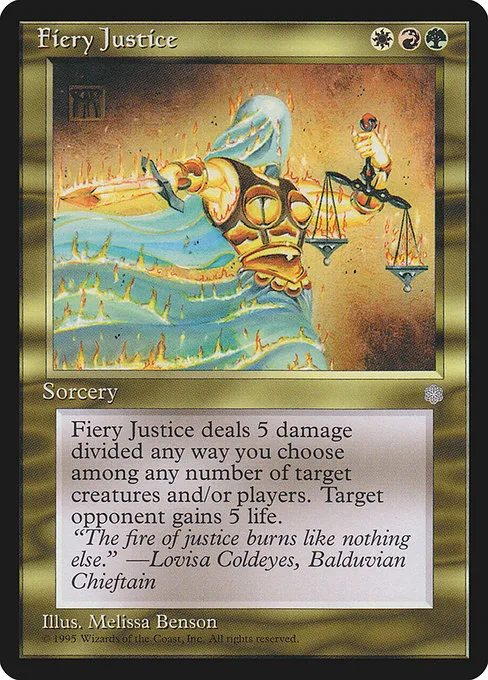 Fiery Justice · Ice Age 288/383